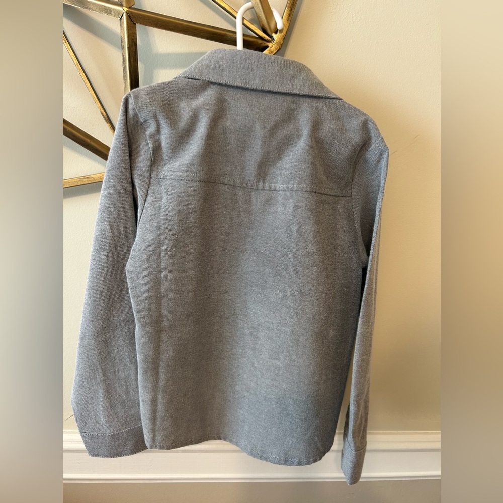 Gray Button Down - Picture 2 of 3